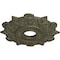 Ekena Millwork Preston Ceiling Medallion (Fits Canopies up to 4"), Hand-Painted Witch Hazel, 17 1/2"OD x 4"ID x 1"P CM17PRWHF - alternate 3